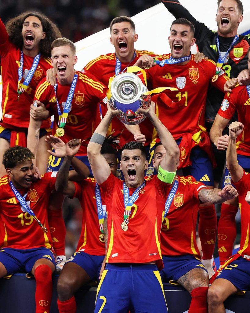 Spain celebrates Euro 2024 win